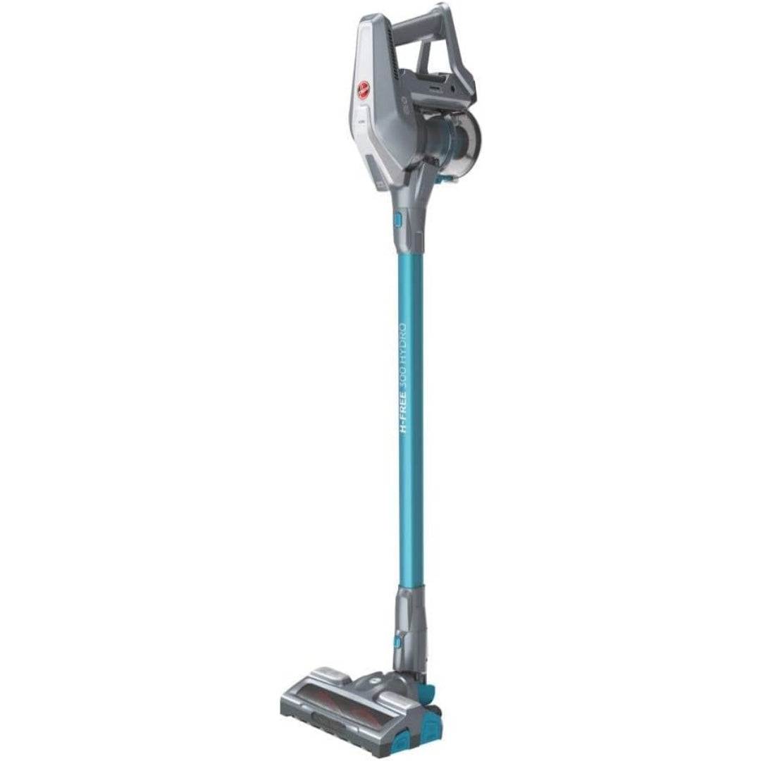 Aspirateur au format balai integrant un reservoir amovible et l'entretien des sols