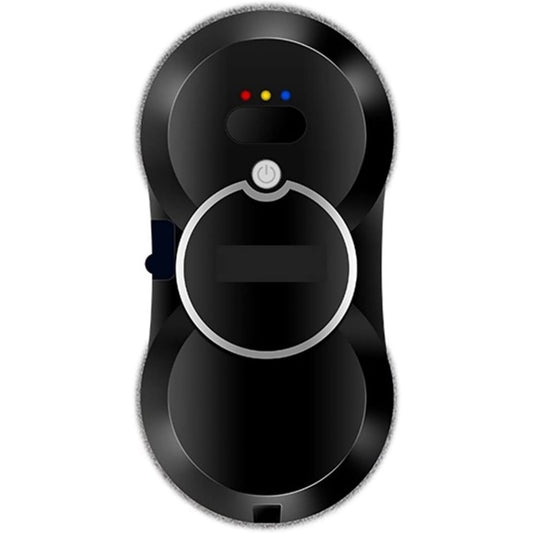 Robot lave vitres, coloris noir et gris, avec une commande a distance