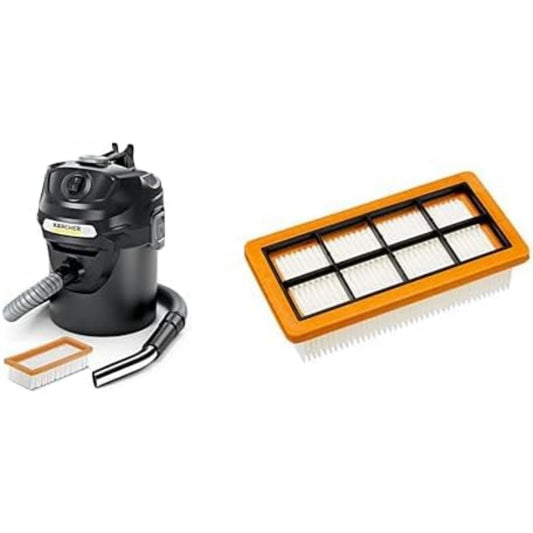 Aspirateur pour liquides et poussieres proposant des dimensions annoncees de 120 x 53 x 255 mm