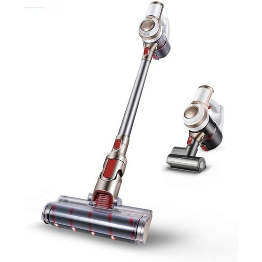 Aspirateur a main associant la collecte des petits dechets et une utilisation sans fil